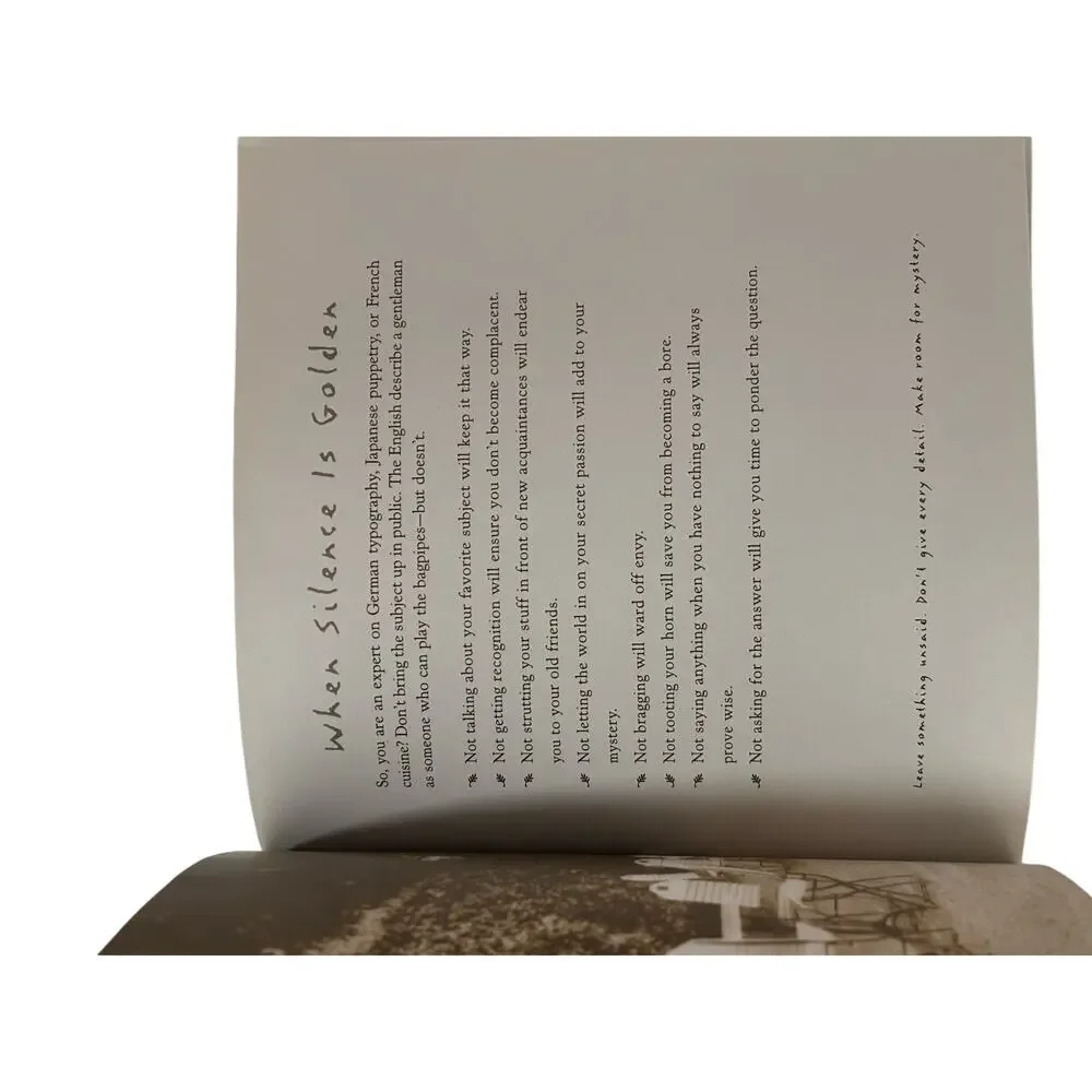 The Art of Doing Nothing Hardcover Veronique Vienne Self Help Coffee Table Book